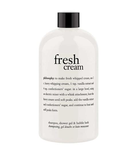 philosophy fresh cream body wash.